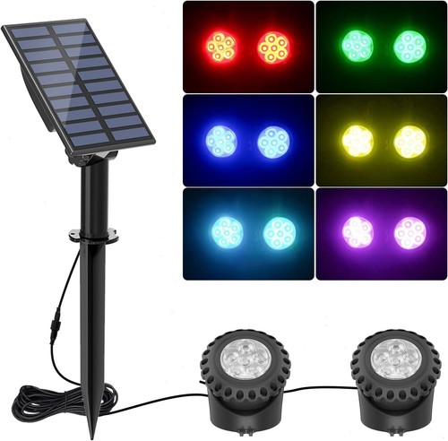 Led solar pond - in,
