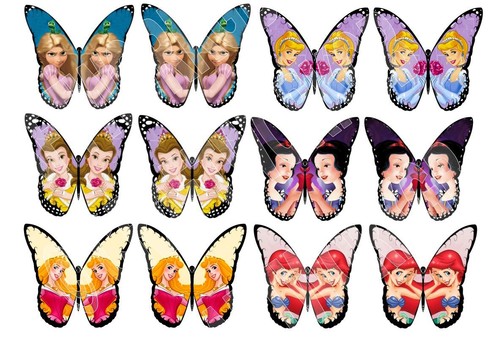 Princess butterfly edible - princess,