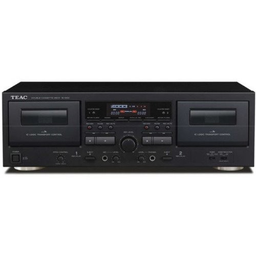 Teac w1200 twin cassette deck - twin,