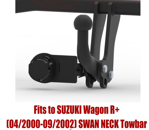Swan neck tow bar for - neck,