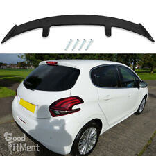 51.6" Car Matte Black Rear Roof Spoiler Kit Tail Wing For Peugeot 206 CC 207 208