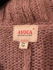 New AVOCA ANTHOLOGY, Mohair Kid, Pink coat/cape + original AVOCA bag