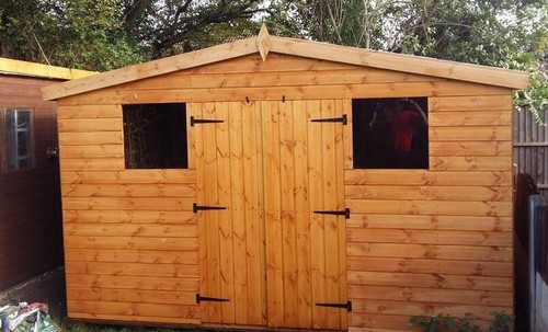 X10 wooden garden shed - garden,