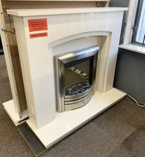 ‘ROMA’ Marble Fireplace -