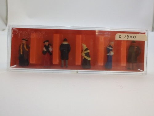 Preiser figures circa 1900 - preiser, ho