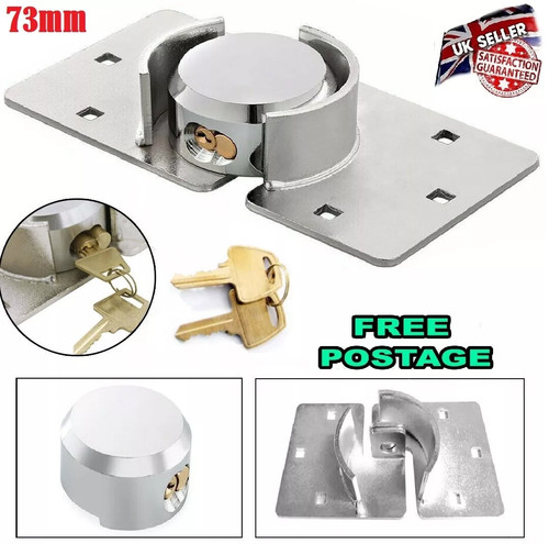 Heavy duty 73mm round padlock - heavy,