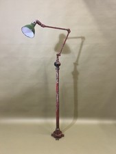 Rare Huge Mek Elek London Engineers Anglepoise Floor Lamp