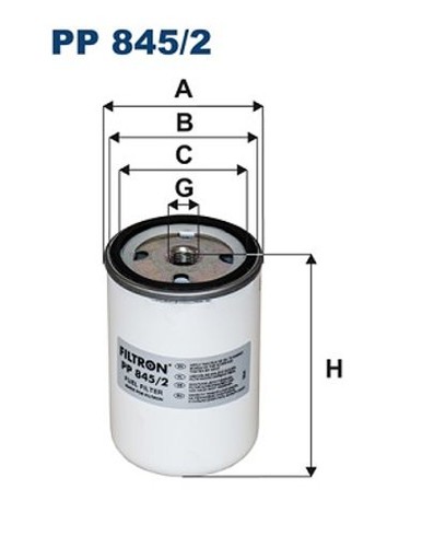 Fits filtron 845 - filtron, fuel