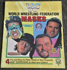 Rare 1991 WWF WWE Masks