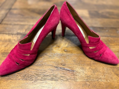 Pura lopez fuchsia suede - pura,