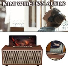 Wireless Speaker Vintage Wood