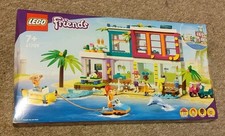 LEGO Friends 41709 Vacation Beach House Complete Retired Set! 