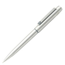 Parker 25 Stainless Steel  Ballpoint Pen  Black Barrel Mint  *