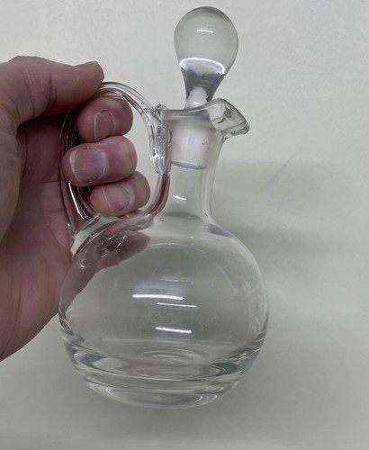 Vintage clear glass - clear, ~
