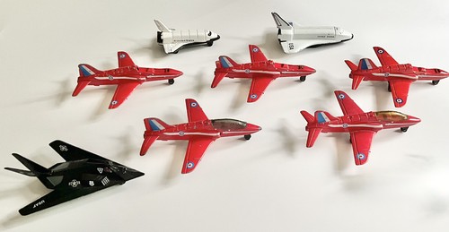 Matchbox red arrows jets - red, 5