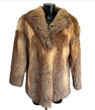 Vintage Red Fox Real Fur Coat Jacket Women’s