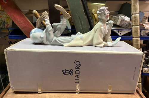Vintage lladro clown with - vintage,