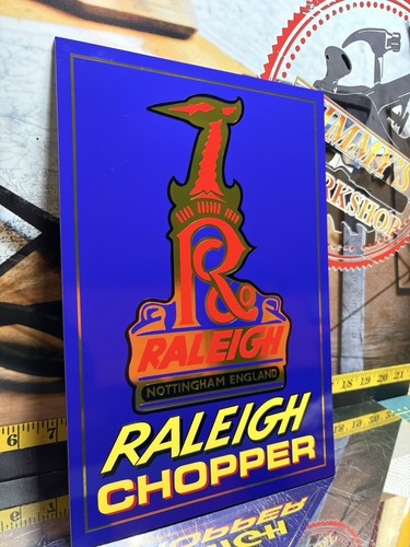 Raleigh chopper sign - chopper, (retro)