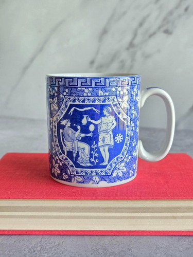 Spode greek mug blue room - greek,