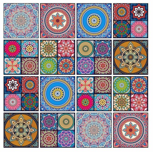 Tile stickers mosaic transfers - mosaic,