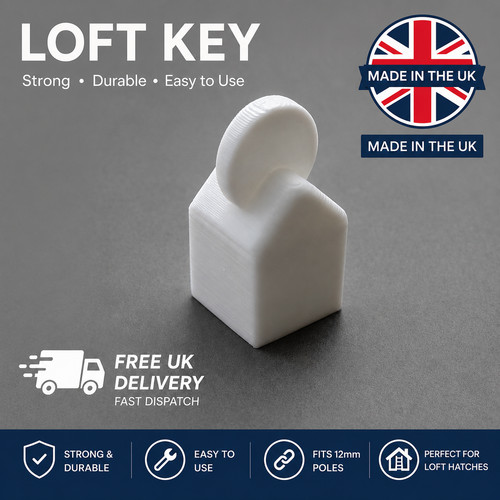 Loft hatch key for - loft, youngmans