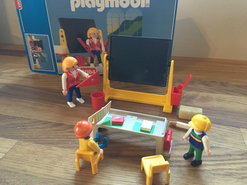 Vintage playmobil 3084 school - vintage,