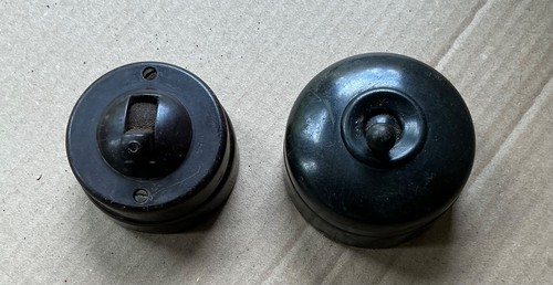 Vintage crabtree bakelite - bakelite, &