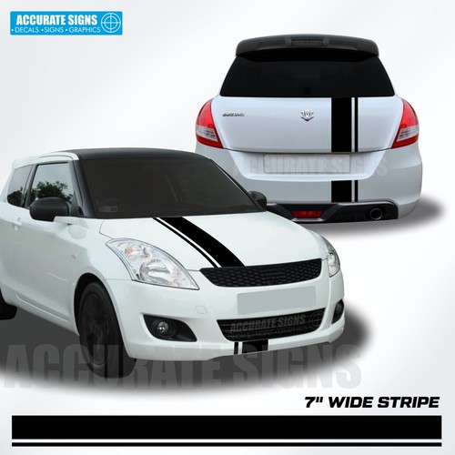 Bonnet and boot stripe - stripe, front