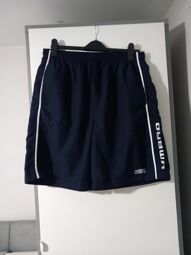 Men umbro retro shorts navy - retro,
