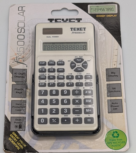 Texet fx1500 solar scientific - fx1500,