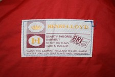 Vintage 60's Henri-Lloyd original blue Bri nylon water proof jacket XL  4 hiking