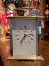 Acctim Brass Carriage Clock