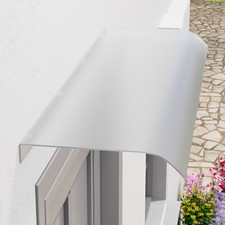 2m Door Rain Canopy Front Door Canopy Waterproof Porch Window Canopy Awning Roof