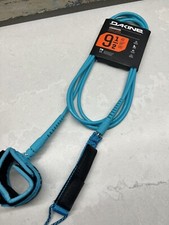 Dakine 9.5 ft Longboard Surfboard Ankle Leash Aqua Blue - Free Post