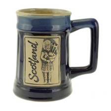 Scottish Piper Stoneware Beer