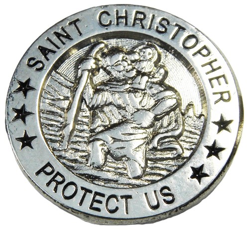 Christopher pin badge - st,