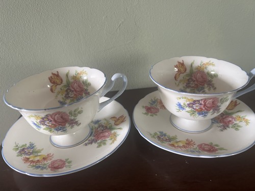 Vintage shelley bone - china, two
