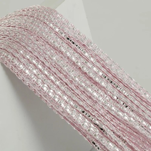 Silver glitter string - silver,