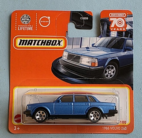 Matchbox 1986 volvo 240 - matchbox, mbx