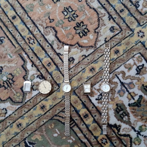 Joblot five working watches - five,