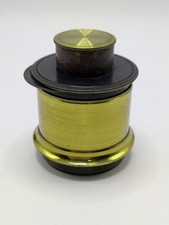 Vintage brass lens with 44,5