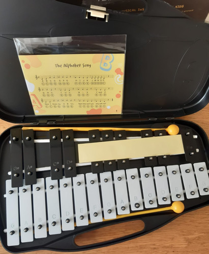 Raonzena note glockenspiel - raonzena, 25-note