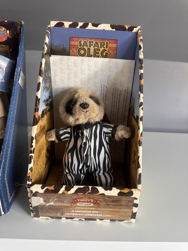 Safari oleg meerkat plush toy - safari,