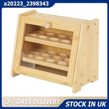 2-Tier Bamboo Egg Holder