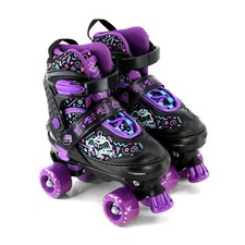 Kids Adjustable 4 Wheel Purple