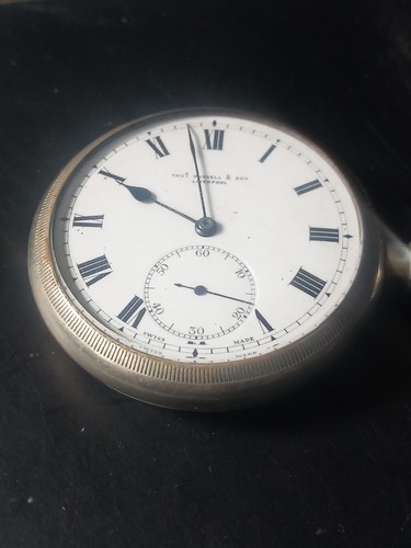 Pocket watch movement thos - movement,