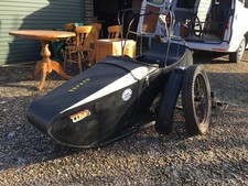 Project Vintage 1940s / 1950s Sidecar For Motorbike. Complete - For Restoration.