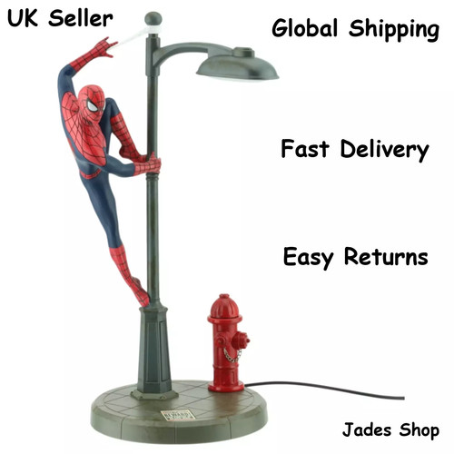 Spider man bedside night light - man,