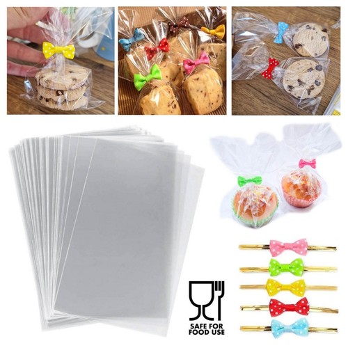 Cellophane sweet bags with - sweet,