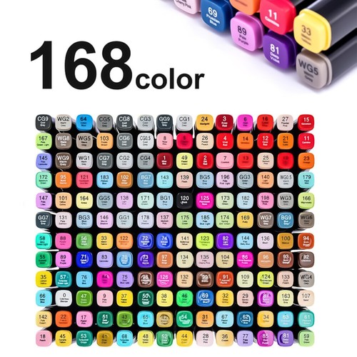 Alcohol paint markers - markers, set
